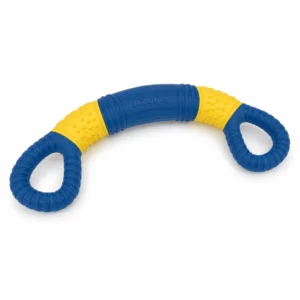 Azorts Interactive Tug Ring Dog Toy – Durable Rubber Pull & Chew Toy for Aggressive Chewers and Active Dogs